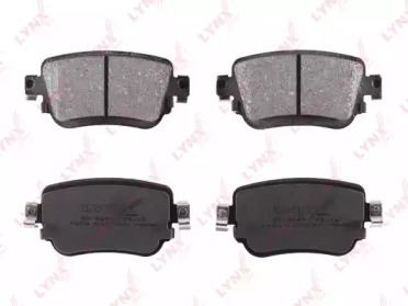 Купить запчасть LYNX - BD-8044 Колодки тормозные задние подходит для AUDI Q3 2.0-2.0D 14, SKODA Octavia(5E) 1.2T-2.0T 12, VW Caddy IV 1.2T-2.0D 15 / Sharan 1.4T-2.0D 10 BD-8044