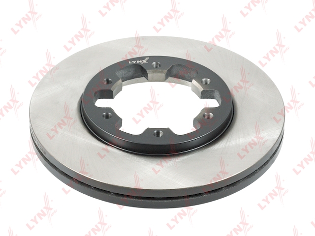 Купить запчасть LYNX - BN-1107 Диск тормозной передний (277x26) подходит для NISSAN Pathfinder(R50) 2.4-3.2D 97-04 / Pick Up(D22) 2.4-3.2D 97 / Terrano I-II 2.4-3.3 02, FORD Maverick 2.4-2.7D 93-98 BN-1107