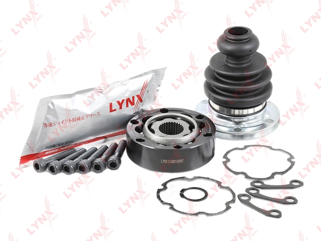 Купить запчасть LYNX - CI-8011 ШРУС внутренний подходит для AUDI A4 1.8-2.5D 95-00 / A6 2.0-4.2 94-05 / A8 2.5D-4.2 97-02 / 80 2.0-2.3 91-94 / 100 1.8-2.8 94, SKODA Superb(3U) 2.0 01-08, VW Passat 1.8-2.5D 96-05 CI-8011