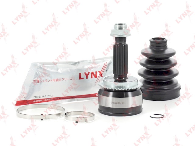 Купить запчасть LYNX - CO-3641A ШРУС наружный подходит для MITSUBISHI Ouotlander / Aairtrek(CU_) 2.0-2.4 4WD 03 / Lancer Cedia(CS5_) 1.5-1.8 00 / Lancer(CS9_) 2.0 00 CO-3641A