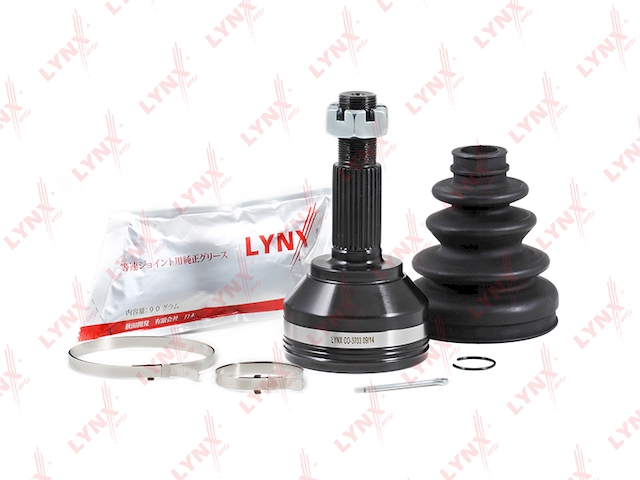 Купить запчасть LYNX - CO-3703 ШРУС наружный подходит для NISSAN Altima(L32) 2.5 06 / Qashqai(J10E) 1.5D-2.0 06 / X-Trail(T31) 2.0-2.5 07, RENAULT Koleos 2.0D-2.5 08 CO-3703
