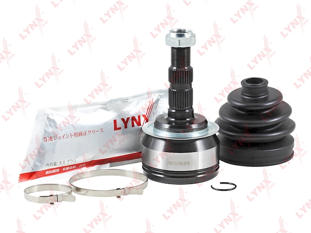 Купить запчасть LYNX - CO-3766 ШРУС наружный подходит для CHEVROLET Cruze 1.6-1.8 09 CO-3766