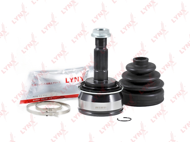 Купить запчасть LYNX - CO-3856 ШРУС наружный подходит для TOYOTA Hilux 2.5D-4.0 04 / Fortuner 2.5D-4.0 05 CO-3856