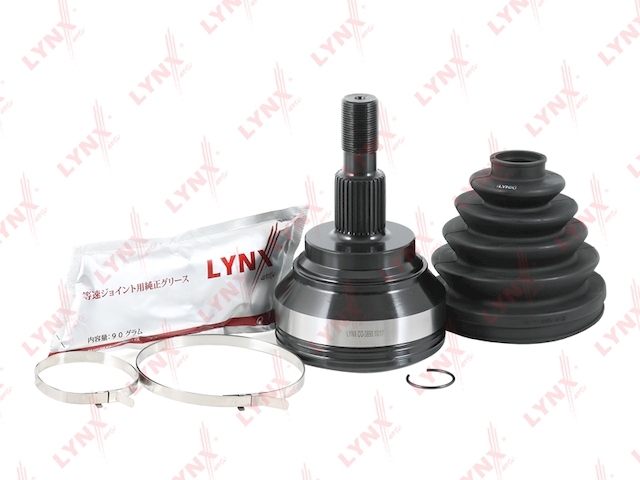 Купить запчасть LYNX - CO-3893 ШРУС наружный подходит для MB GL320D-500(X164/X166) 06 / GLE250D-500(W166) 15 / GLS400-500(X166) 15 / ML280D-500(W164/W166) 05 CO-3893