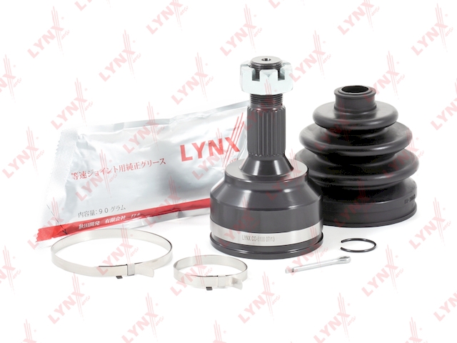 Купить запчасть LYNX - CO-6100 ШРУС наружный подходит для CITROEN C4 1.4-1.6 04, PEUGEOT 207 1.4-1.6 06/307 1.4-1.6 00 CO-6100