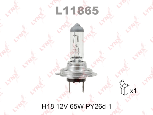 Купить запчасть LYNX - L11865 Лампа галогенная L11865