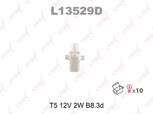 Купить запчасть LYNX - L13529D Лампа накаливания T5 12V 2W B8.3d L13529D