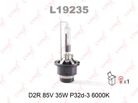 Купить запчасть LYNX - L19235 Лампа газоразрядная D2R 12V 35W P32d-3 6000K L19235
