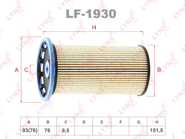 Купить запчасть LYNX - LF-1930 Фильтр топливный подходит для AUDI 1.6D-2.0D 12, SKODA Octavia(5E) 1.6D-2.0D 12 / Superb(3V) 1.6D-2.0D 15 / Yeti 2.0D 09, VW Caddy IV 2.0D 15 / Golf VI-VII 1.6D-2.0D 08 / Jetta IV 2. LF-1930