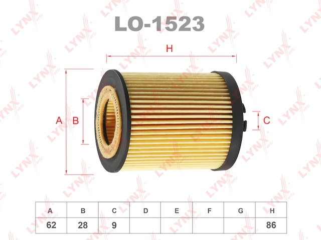 Купить запчасть LYNX - LO-1523 Фильтр масляный подходит для OPEL Astra G 1.2-1.4 00-05/H 1.2-1.4 04/Corsa B 1.0-1.2 00/C/D 1.0-1.4 00/Meriva 1.4 04-10 LO-1523
