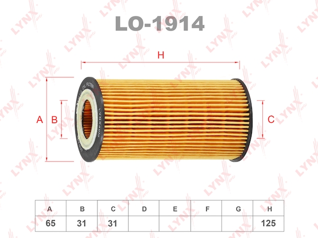 Купить запчасть LYNX - LO-1914 Фильтр масляный подходит для VOVLO C30 2.0D 10-12 / S40 II 2.0D 10 / S60 II 2.0D-2.4D 10 / S80 II 2.0D-2.4D 10 / XC60 2.4D 09 / XC70 2.0D-2.4D 07 LO-1914