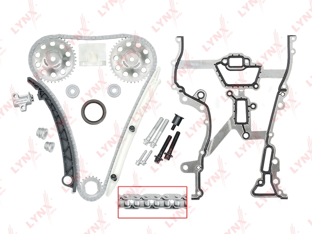 Купить запчасть LYNX - TK-0010 Комплект цепи ГРМ подходит для OPEL Agila A 1.0-1.2 00-07 / Astra G/H 1.2-1.4 98-10 / Combo 1.4 04 / Corsa B-D 1.0-1.4 96 / Meriva A 1.4 04-10 TK-0010