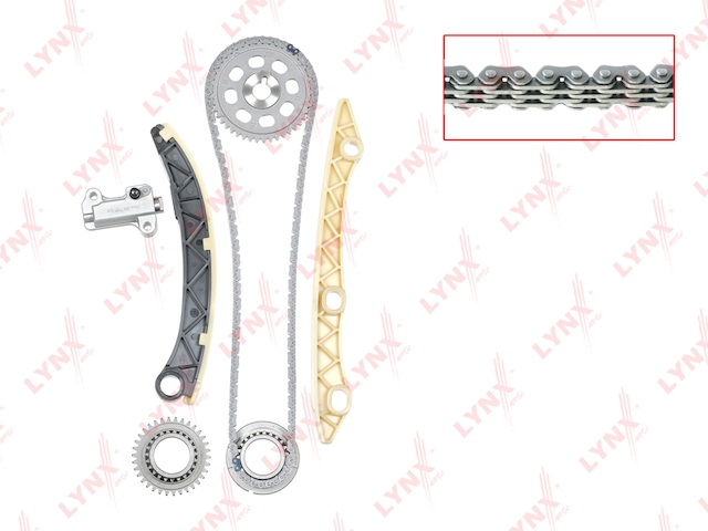 Купить запчасть LYNX - TK-0019 Комплект цепи ГРМ подходит для HONDA Accord VIII 2.0 08-15 / Civic(FD/FK) 1.8 05 / CR-V III 2.0 07 / FR-V 1.8 07 (Для ДВС R16A-R20A) TK-0019