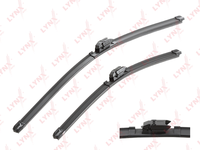 Купить запчасть LYNX - XF6045V Щетка стеклоочистителя бескаркасная, комплект 600/450мм XF6045V