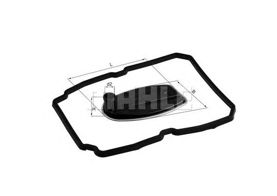Купить запчасть MAHLE - HX81D Фильтр масляный АКПП MB W140,163,202,208,210,220;