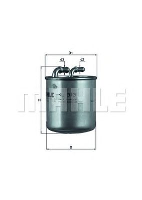 Купить запчасть MAHLE - KL313 Фильтр топливный MB W245/W211/W169/W203/W204/W251/W639/Sprinter CDI;