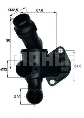 Купить запчасть Mahle - TI787 Термостат интегрированный AUDI A3 Convertible (8V7, 8VE)/ AUDI A4 (8EC, B7)/ AUDI A4 (8K2, B8)/ AUDI A4 Avant (8ED, B7)/ AUDI A4 Convertible (8H7, B6, 8HE, B7)/ AUDI A6 (4F2, C6)/ AUDI A6 Avant (4F5, C6)/ SEAT EXEO (3R2)/ SEAT EXEO ST (3R5)