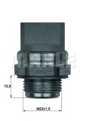 Купить запчасть Mahle - TSW32 Переключатель температуры LANCIA, OPEL, VW TRANSPORTER