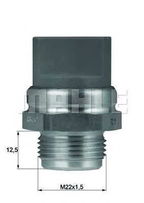 Купить запчасть Mahle - TSW9D Переключатель температуры AUDI, FORD, VW