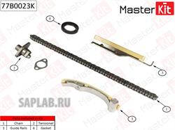 Купить запчасть MasterKit - 77B0023K Комплект цепи ГРМ Mitsubishi Pajero 3.2Di-D 4M41 (без звездочек) 77B0023K