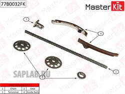 Купить запчасть MASTERKIT - 77B0032FK Комплект цепи ГРМ TOYOTA Corolla 1.4i-1.6i-1.8i 1ZZ-FE/3ZZ-FE/4ZZ-FE 00- 77B0032FK