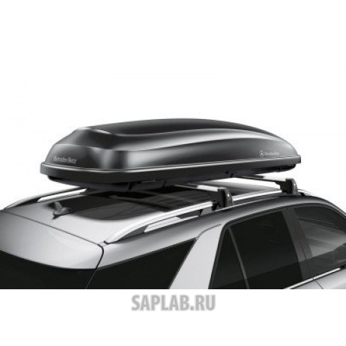 Купить запчасть MERCEDES - A0008400300 Багажный контейнер на крышу Mercedes Roof box 450, black metallic, артикул A0008400300