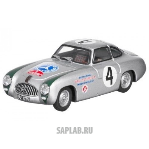 Купить запчасть MERCEDES - B66040251 Модель Mercedes-Benz 300 SL racing car, W194, 1952, Silver, Scale 1:43