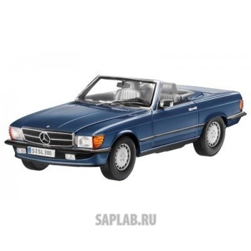 Купить запчасть MERCEDES - B66040622 Модель Mercedes-Benz 300 SL, R107 (1985-1989), for Europe, Blue Metallic, Scale 1:18