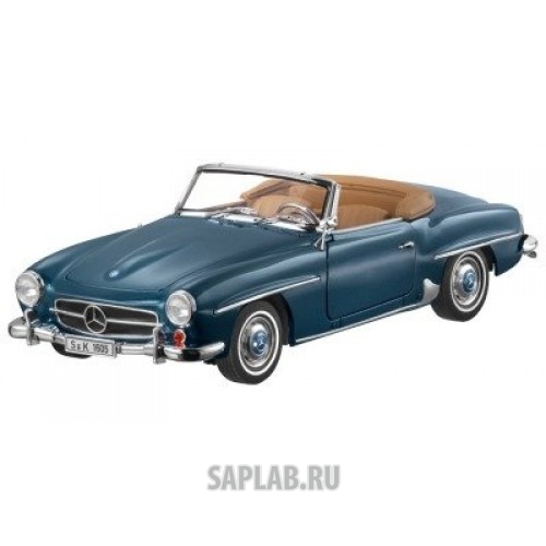 Купить запчасть MERCEDES - B66040625 Модель Mercedes-Benz 190 SL, W121, 1955-63, Blue Metallic, Scale 1:18, артикул B66040625