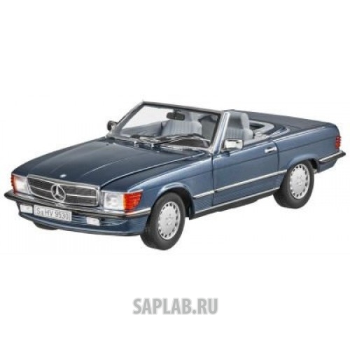 Купить запчасть MERCEDES - B66040634 Масштабная модель Mercedes-Benz 300 SL R 107 (1985-1989), Lapis Blue, Scale 1:18