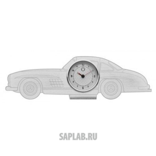 Купить запчасть MERCEDES - B66041613 Настольные часы Mercedes-Benz Desk Clock, 300 SL, Silver-coloured