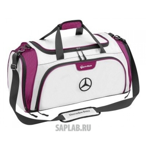 Купить запчасть MERCEDES - B66450154 Спортивная сумка Mercedes-Benz Golf Sports Bag, White/Plum