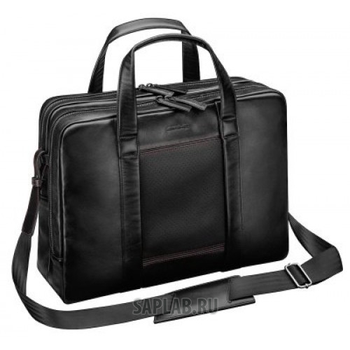 Купить запчасть MERCEDES - B66952986 Кожаная деловая сумка Mercedes-Benz AMG Business Bag, Black, артикул B66952986