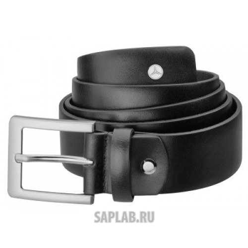 Купить запчасть MERCEDES - B66953047 Мужской кожаный ремень Mercedes-Benz Men’s Belt, Business, Black, Calfskin, артикул B66953047