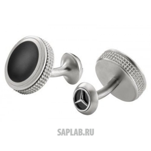 Купить запчасть MERCEDES - B66953090 Запонки Mercedes-Benz Cufflinks, Silver / Black, артикул B66953090