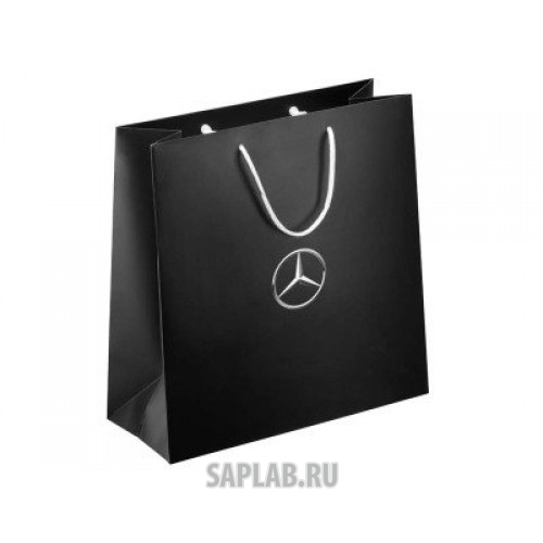 Купить запчасть MERCEDES - B66953219 Средний подарочный пакет Mercedes Paper Bag, Medium Size 2017, артикул B66953219