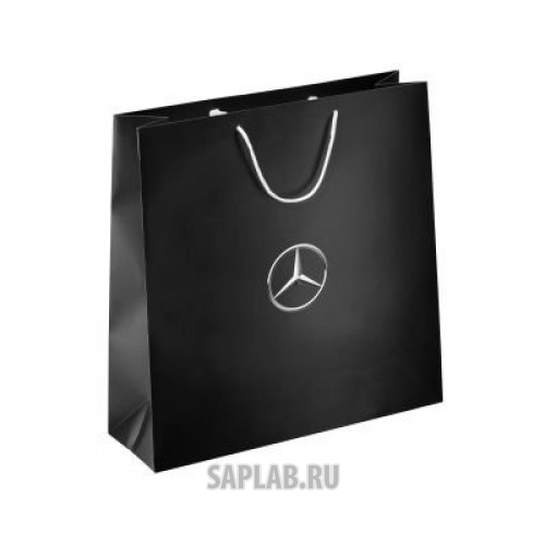 Купить запчасть MERCEDES - B66953220 Большой подарочный пакет Mercedes Paper Bag, Large 2017, артикул B66953220