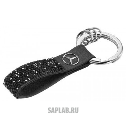 Купить запчасть MERCEDES - B66953269 Брелок Mercedes-Benz Key Ring, Milano, Black, Swarovski