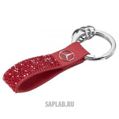 Купить запчасть MERCEDES - B66953270 Брелок Mercedes-Benz Key Ring, Milano, Red, Swarovski