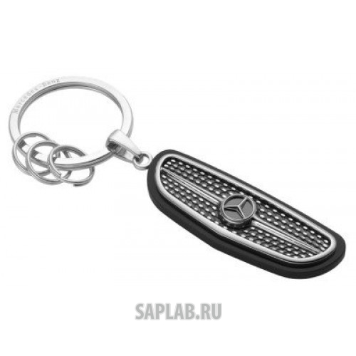 Купить запчасть MERCEDES - B66953308 Брелок Mercedes-Benz Key Ring Atlanta, Silver/Black