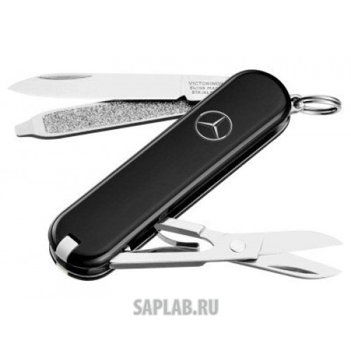 Купить запчасть MERCEDES - B66953408 Перочинный нож Mercedes-Benz Victorinox Mini Knife, Black / Silver, артикул B66953408