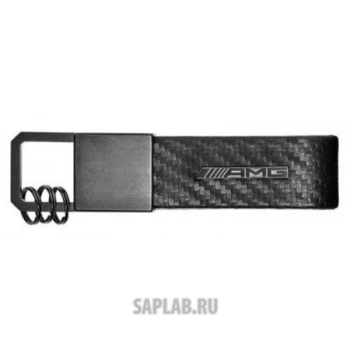 Купить запчасть MERCEDES - B66953428 Брелок Mercedes-Benz Key Ring, AMG, Carbon Fibre, Black, Carbon Leather