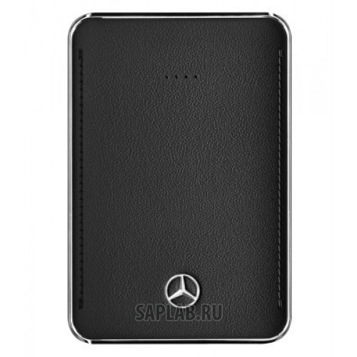 Купить запчасть MERCEDES - B66953522 Портативное зарядное устройство Mercedes Powerbank, 5000 mAh, Black / Silver