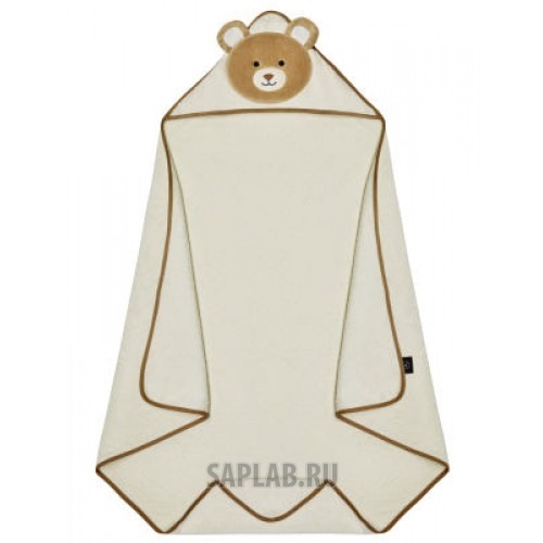 Купить запчасть MERCEDES - B66953691 Детское полотенце-капюшон Mercedes-Benz Carl Hooded Towel, Cream / Beige