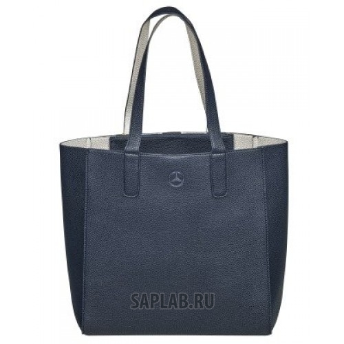 Купить запчасть MERCEDES - B66953714 Сумка для покупок Mercedes-Benz Shopper, Blue / Silver-coloured