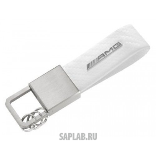 Купить запчасть MERCEDES - B66953849 Брелок Mercedes AMG Carbon Key Ring White, артикул B66953849