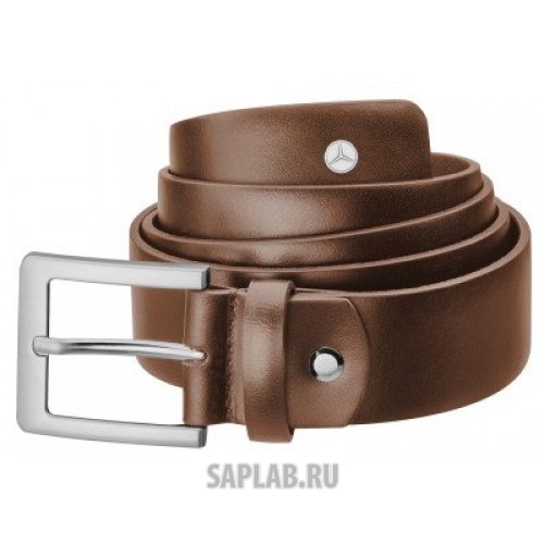 Купить запчасть MERCEDES - B66954117 Мужской кожаный ремень Mercedes-Benz Men’s Belt, Business, Brown, Calfskin, артикул B66954117