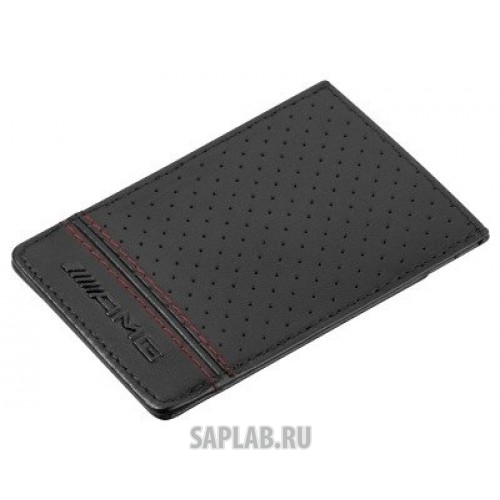 Купить запчасть MERCEDES - B66954541 Кожаный футляр для кредитных карт Mercedes-Benz Credit Card Wallet with Money Clip, AMG, артикул B66954541