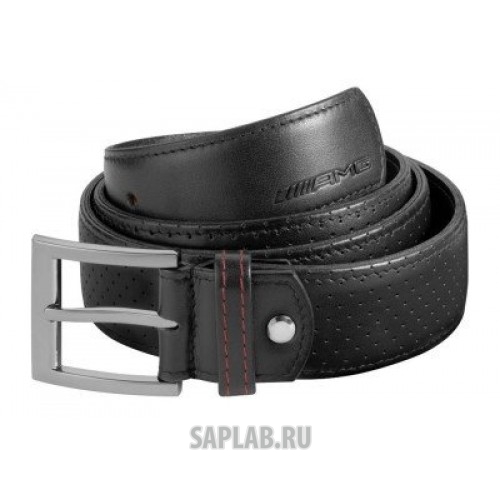 Купить запчасть MERCEDES - B66954551 Мужской кожаный ремень Mercedes-Benz Belt, AMG, Black, Leather/Stainless Steel, артикул B66954551