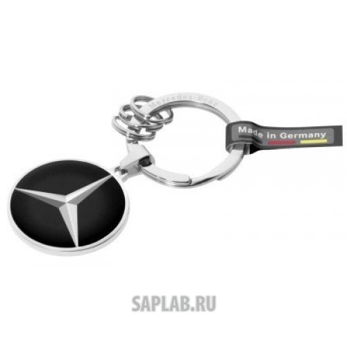 Купить запчасть MERCEDES - B66955005 Брелок Mercedes-Benz Key Ring, Los Angeles, silver / black, артикул B66955005